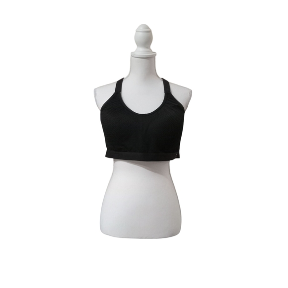 Danskin Black Racerback Bra PULLOVER XXL VGC - Picture 1 of 7